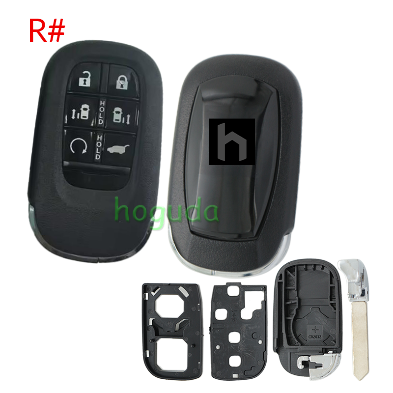 For Honda 2/2+1/3/3+1/4/4+1/5/6/6+1 button remote key blank