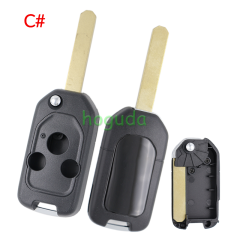For Honda 2/2+1/3/3+1 button remote key blank without logo