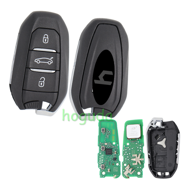 For Jeep Renegade  3 button smart key with 433Mhz 4A NCF29AxMTT HITAG AES chip  FCCID: IM3A