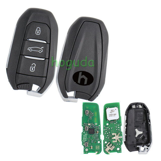 For Citroen 3 button smart key with 433Mhz 4A NCF29AxMTT HITAG AES chip 98281195ZD FCCID: IM3A