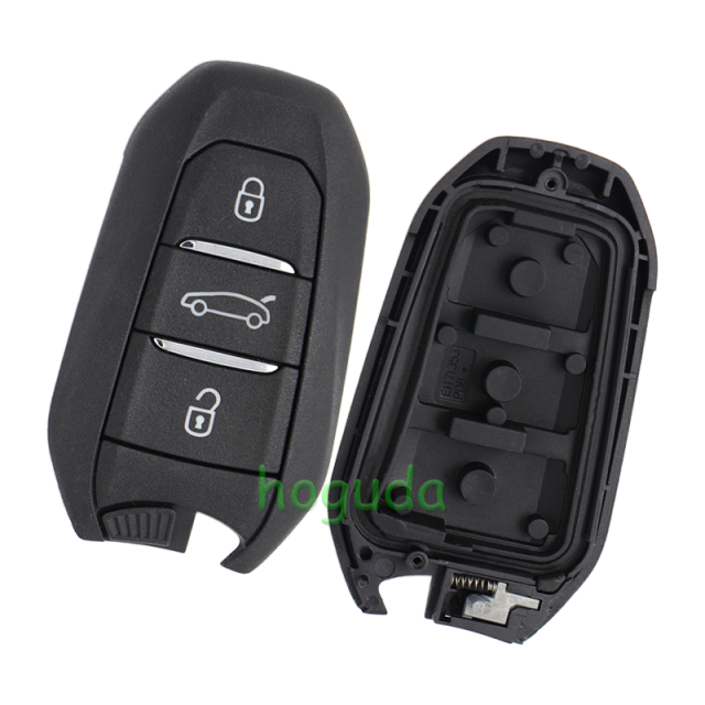 For Citroen 3 button smart key with 433Mhz 4A NCF29AxMTT HITAG AES chip 98281195ZD FCCID: IM3A