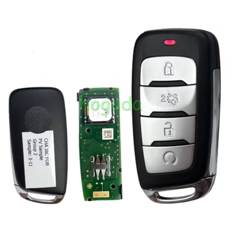 For Original CHANGAN CS35 plus 4 Buttons Smart Key with 434Mhz FSK 4A NCF29AxM Chip  3608030-BQ01-AA