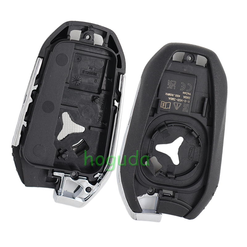 For Citroen 3 button smart key with 433Mhz 4A NCF29AxMTT HITAG AES chip 9840152380 FCCID: IM3A