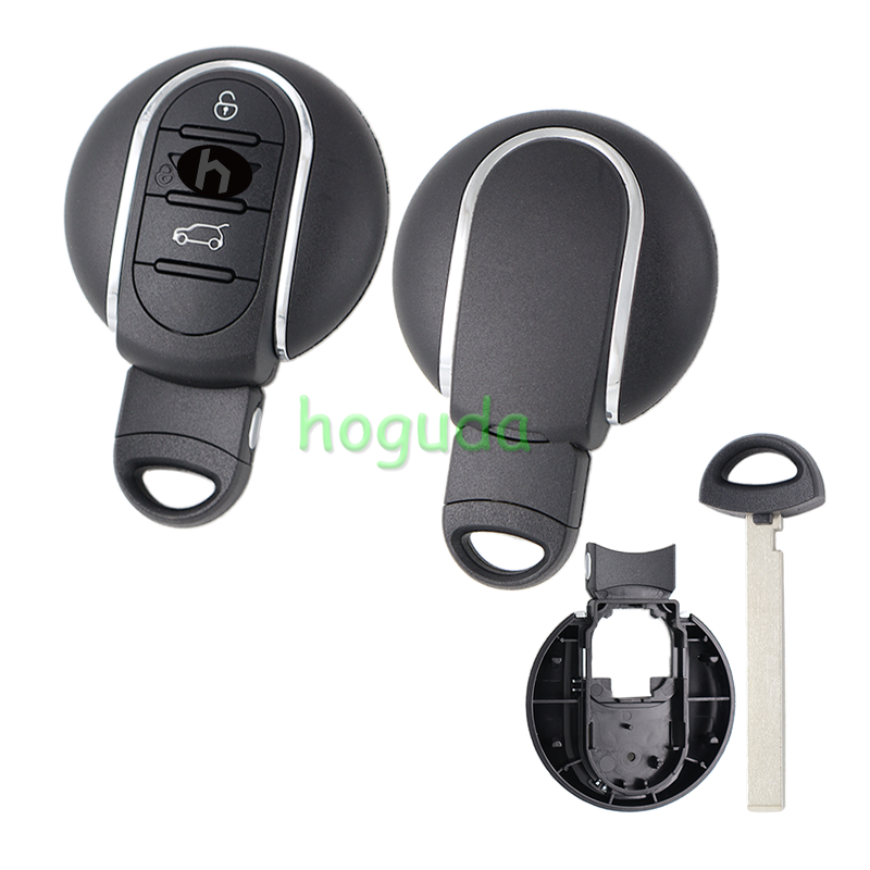 For Aftermarket BMW Mini Cooper 3 button remote key shell