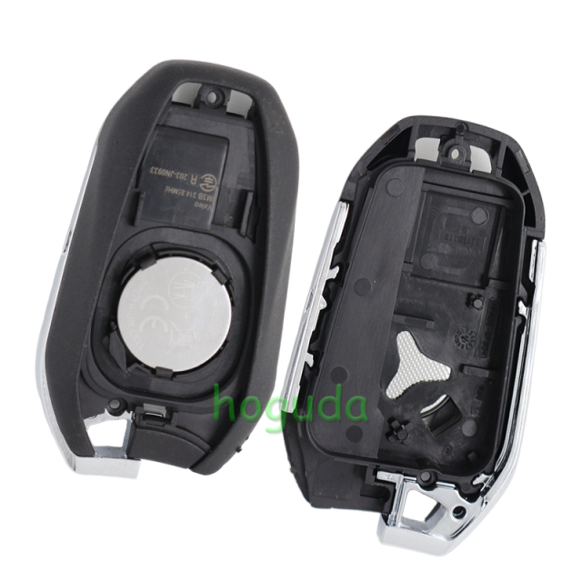 For Citroen 3 button smart key with 433Mhz 4A NCF29AxMTT HITAG AES chip 98281195ZD FCCID: IM3A