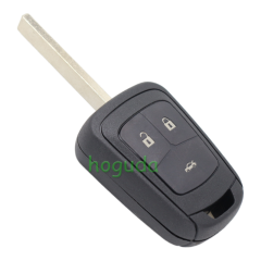 For Opel Chevrolet Camaro Sonic Cruze Malibu Volt Spark Equinox 3 button rempoet key with 433Mhz ID46/PCF7937 Chip