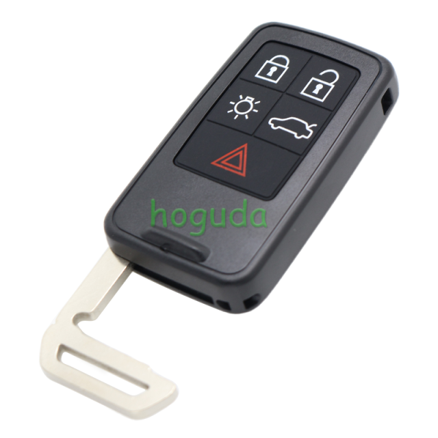 For Volvo 5 button  remote key blank