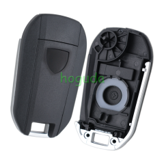 For Peugeot 3 button remote key blank with HU83 blade without lg