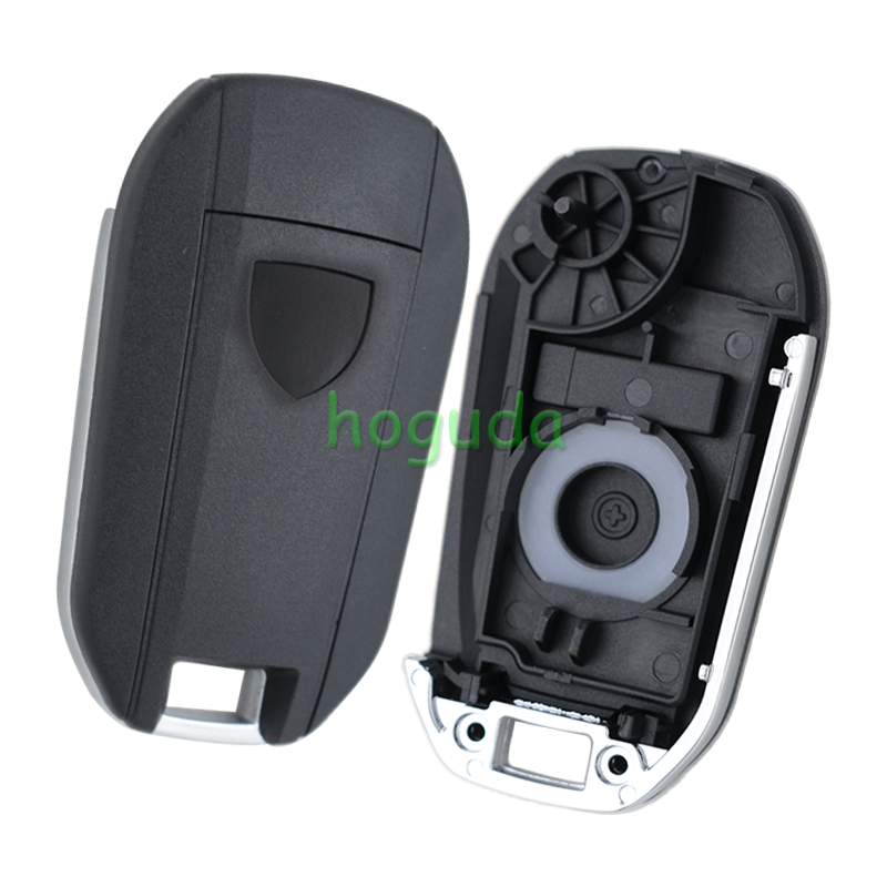For Peugeot 3 button remote key blank with HU83 blade without lg