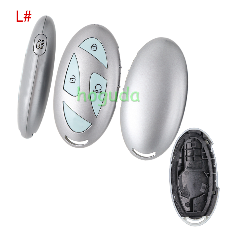For new Hyundai 2/2+1/2+1/3+1/4+1/2+3/3+3/4+3  buttons smart remote key blank