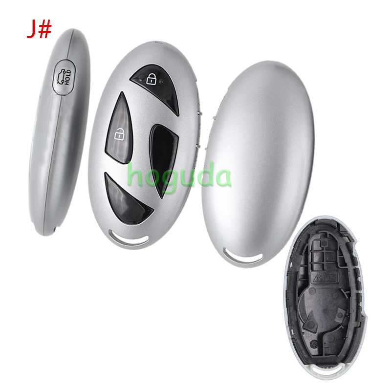 For new Hyundai 2/2+1/2+1/3+1/4+1/2+3/3+3/4+3 buttons smart remote key blank