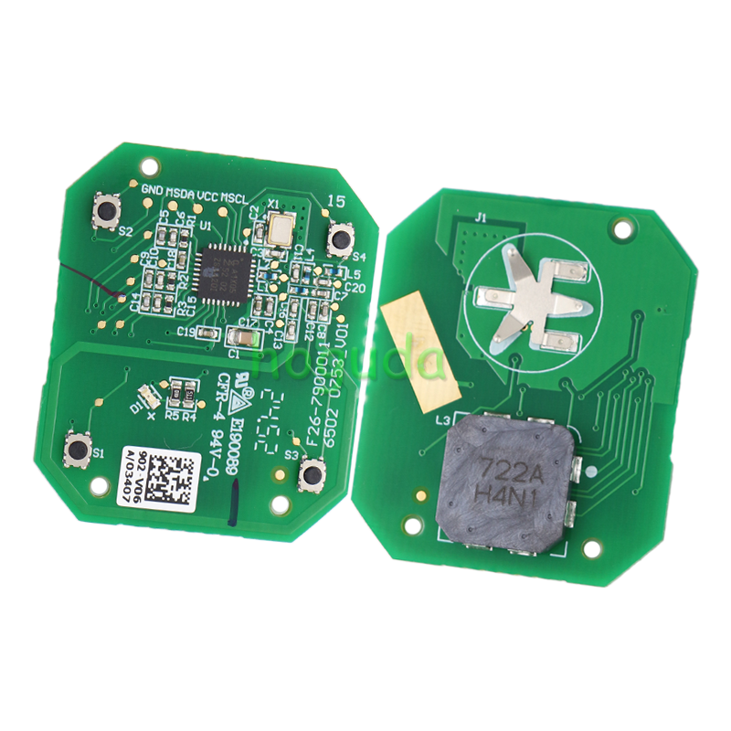 For Original Chery Jetour T2 4 Button smart key with 433MHz FSK NCF29AxX ID47 Chip