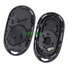 For new Fiat 4 button Smart remote key shell for Fiat 500 500E 500L 500X 2020-2024