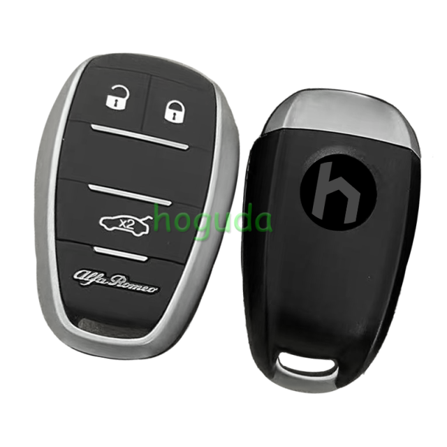 For ALFA ROMEO 4 button keyless remote key blank