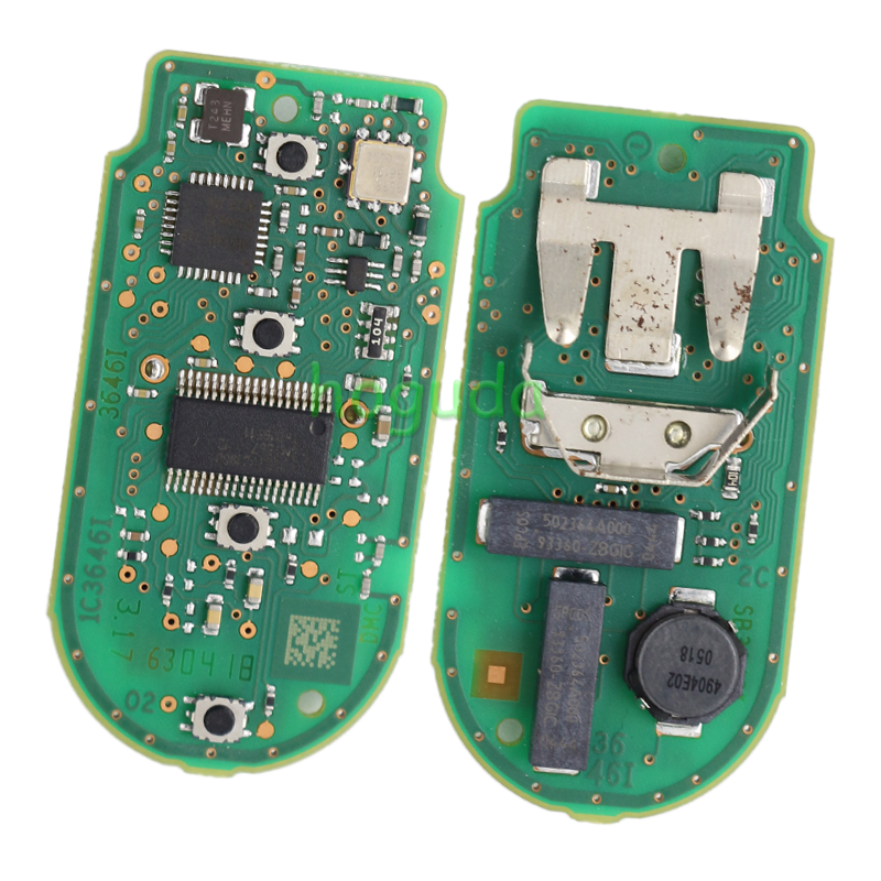 For high quality BMW 4 button remote key With 433MHZ  with OEM PCF7953P chip