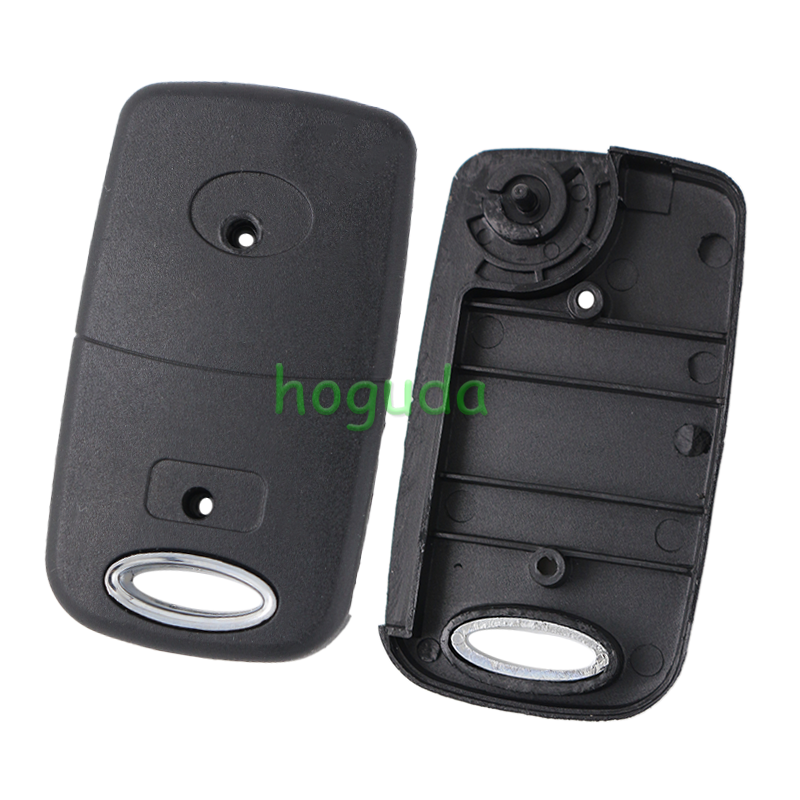 Toyota 3 button modified folding remote key blank with Toy43 Blade