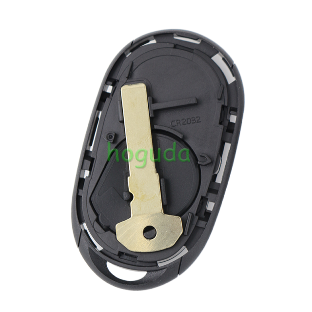 For new Fiat 4 button Smart remote key shell for Fiat 500 500E 500L 500X 2020-2024