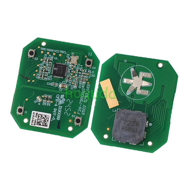 For Original Chery Jetour T2 4 Button smart key with 433MHz FSK NCF29AxX ID47 Chip