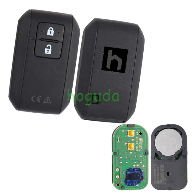 Original for Suzuki 2 button remote key with 434mhz PCF7953 HITAG 47 chip R53R0 743G44