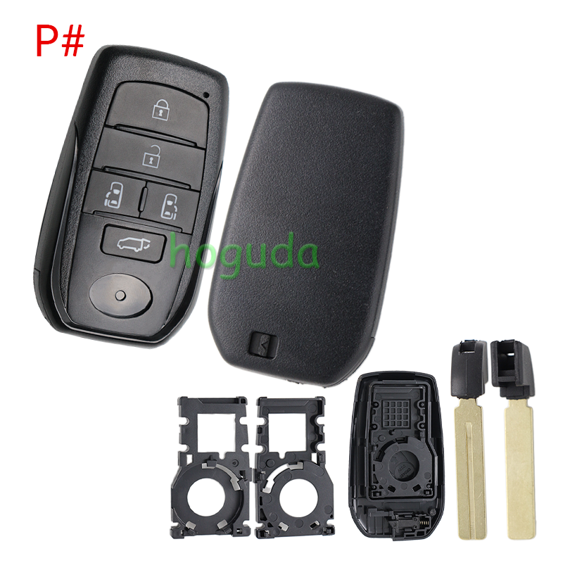 For Toyota 2/2+1/3/3+/1/4/4+1/5/5+1 button remote key blank with key Blade,please choose the key button