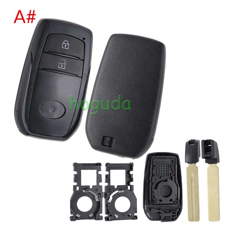 For Toyota 2/2+1/3/3+/1/4/4+1/5/5+1 button remote key blank with key Blade,please choose the key button