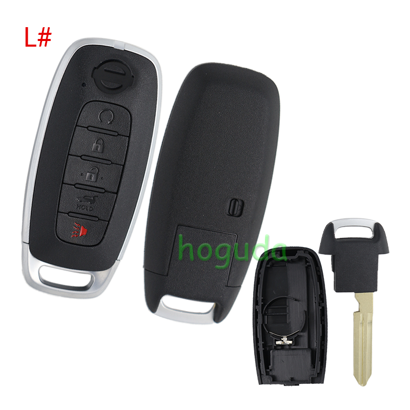 For Nissan 2/2+1/3/3+1/4/4+1 button smart key blank