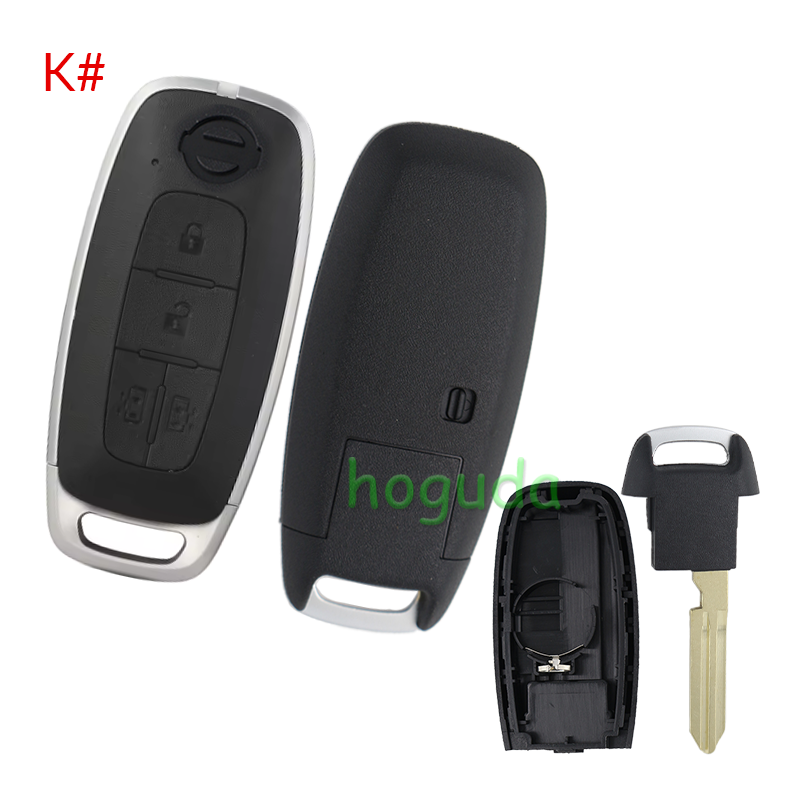 For Nissan 2/2+1/3/3+1/4/4+1 button smart key blank