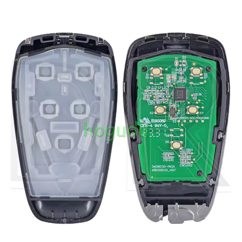 For Original Changan CS35 Plus / CS75 Plus Smart Remote Key 5 Buttons with 433MHz S311F280703-0301-AA / 3608030-CD03-AA