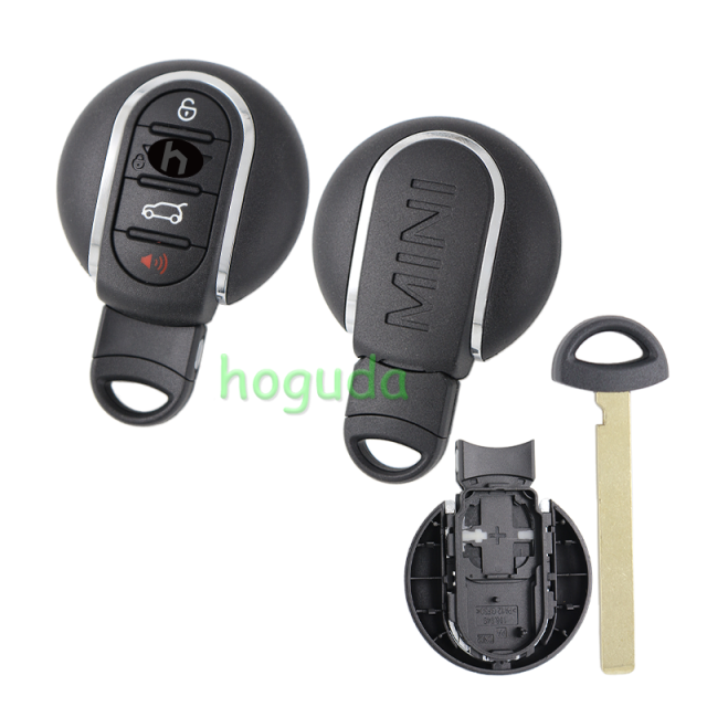 For BMW Mini Cooper 3+1 button remote key shell