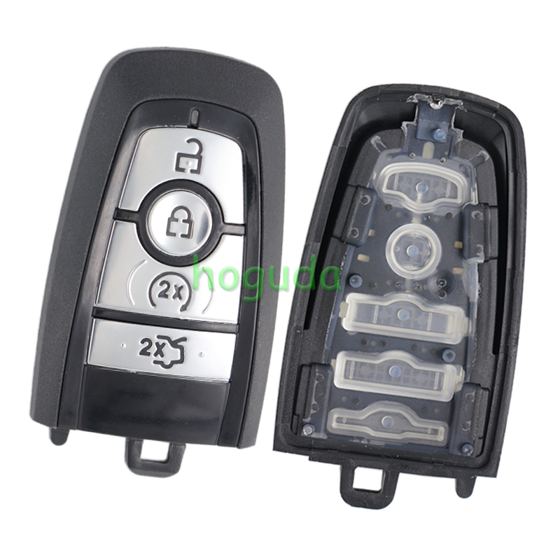 KYDZ For Ford 4  button Smart Key with  315MHz ASK NCF2951F / HITAG PRO / 49 CHIP FCC ID: M3N-A2C93142300 P/N: 5929506 164-R8150 HS7T-15K601-AC