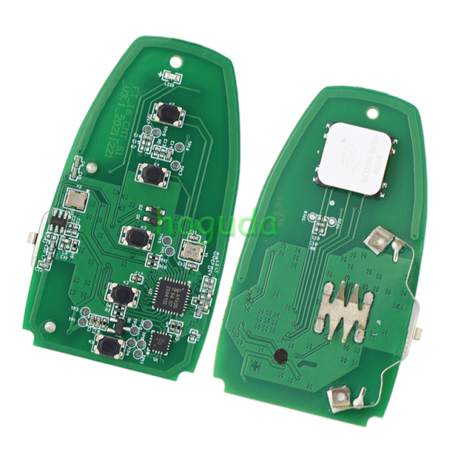 KYDZ For Ford 4  button Smart Key with  315MHz ASK NCF2951F / HITAG PRO / 49 CHIP FCC ID: M3N-A2C93142300 P/N: 5929506 164-R8150 HS7T-15K601-AC