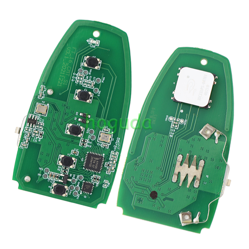 KYDZ For Ford 4  button Smart Key with  315MHz ASK NCF2951F / HITAG PRO / 49 CHIP FCC ID: M3N-A2C93142300 P/N: 5929506 164-R8150 HS7T-15K601-AC