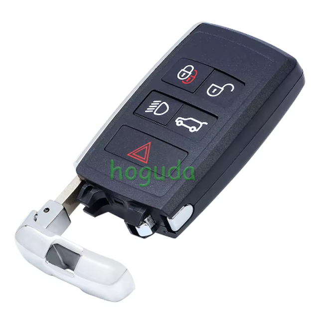 For Original Land Rover keyless-go  4+1 button smart key with 434Mhz NCF29A4V ID49 chip  PN: PEPS(SUV) JK52-15K601-DG JK52-15K601-BG