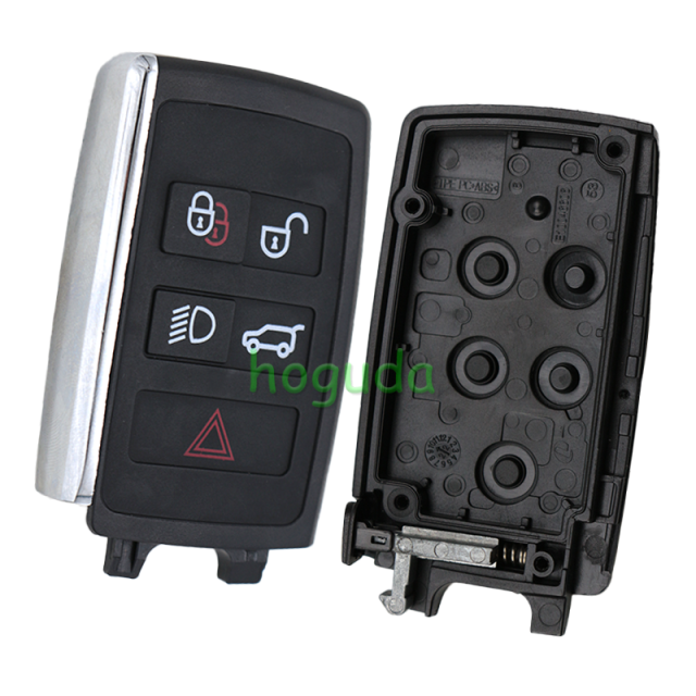 For Land Rover Genesis Extended 5 button remote key blank