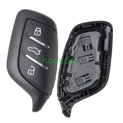 For MG 3 button remote key shell with emergency blade