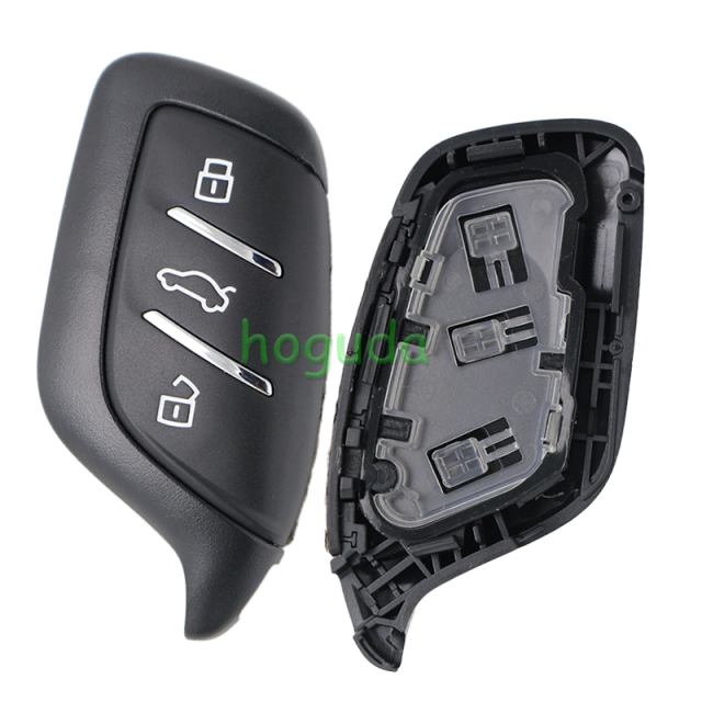 For MG 3 button remote key shell with emergency blade