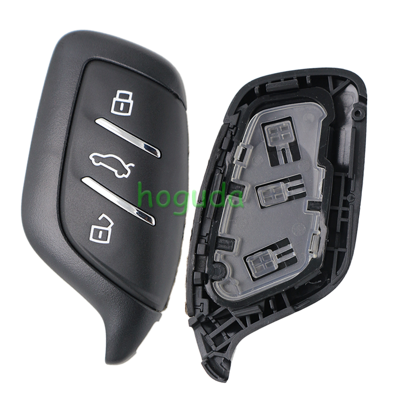 For MG 3 button remote key shell with emergency blade