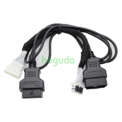 OBDSTAR For Toyota-30 V2 Cable For Toyota 8A-BA 4A-BA Adding Keys All Keys Lost Matching / Cluster Calibration  No need to pierce, hook, or plug and unplug harness during operation, no risk of damaging communication cables