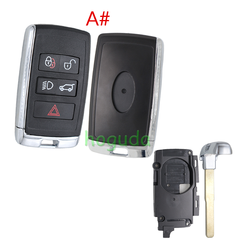 For Landrover  5 button  remote key blank SUV