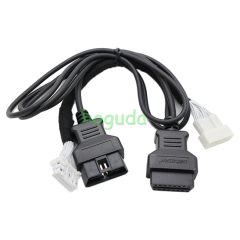 OBDSTAR For Toyota-30 V2 Cable For Toyota 8A-BA 4A-BA Adding Keys All Keys Lost Matching / Cluster Calibration  No need to pierce, hook, or plug and unplug harness during operation, no risk of damaging communication cables