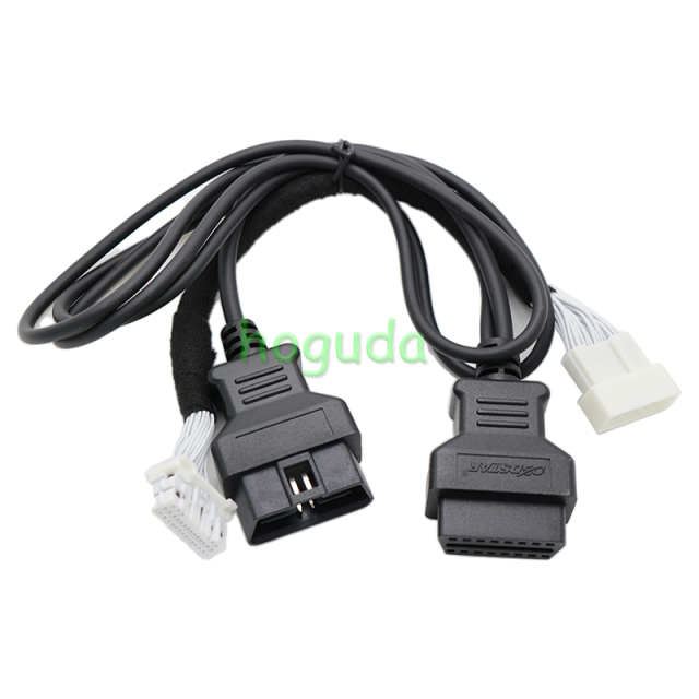 OBDSTAR For Toyota-30 V2 Cable For Toyota 8A-BA 4A-BA Adding Keys All Keys Lost Matching / Cluster Calibration  No need to pierce, hook, or plug and unplug harness during operation, no risk of damaging communication cables