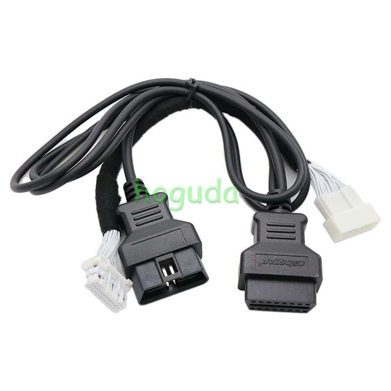 OBDSTAR For Toyota-30 V2 Cable For Toyota 8A-BA 4A-BA Adding Keys All Keys Lost Matching / Cluster Calibration  No need to pierce, hook, or plug and unplug harness during operation, no risk of damaging communication cables