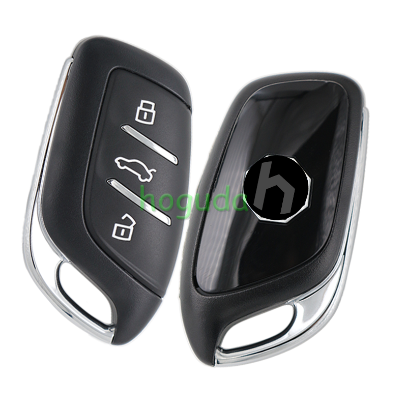 For MG 3 button remote key shell with emergency blade