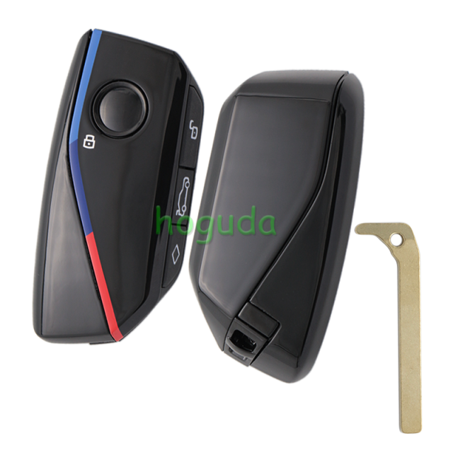 For BMW U-System 4 button Keyless-Go remote key with 434 MHZ ID49 chip