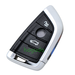 For BMW smart card OM-F434 3 button remote key with PCB（Black）With 434MHZ /PCF7953P chip