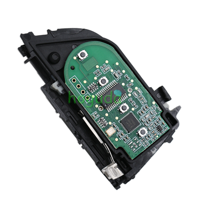 For BMW smart card OM-F434 3 button remote key with PCB（Black）With 434MHZ /PCF7953P chip