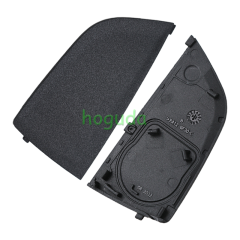 For BMW smart card OM-F434 3 button remote key with PCB（Black）With 434MHZ /PCF7953P chip