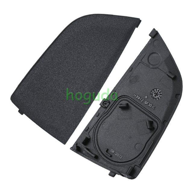 For BMW smart card OM-F434 3 button remote key with PCB（Black）With 434MHZ /PCF7953P chip