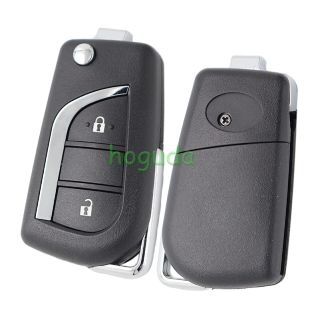 For Toyota 2 button Remote key blank
