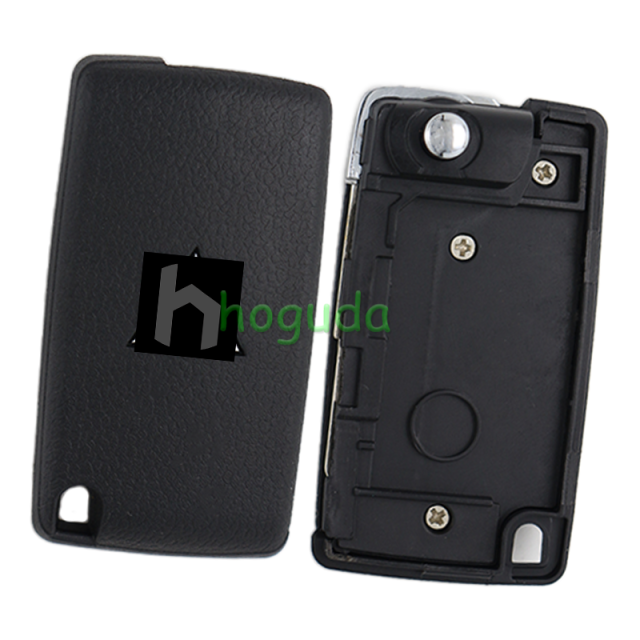 For Mitsubishi Pajero 2 button flip remote key with 433MHz 2PCF7941 ID46 Chip FCCID: G8D-635M-A P/N: M6370B882